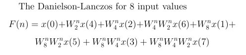 DL Lemma for 8 Input Values